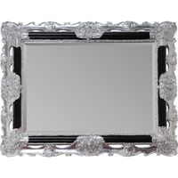 Зеркало Migliore CDB 93 ML.COM-70.508.NR.AG Черное Серебро — фото 1, Мебель для ванной