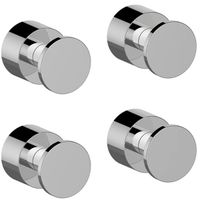 Комплект крючков Iddis HOK4SC0i41 Хром — фото 1, Крючки для полотенец