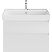 Товар: Тумба под раковину Kerama Marazzi Cubo 70 CUB.70.2\WHT.M подвесная Белая матовая - фото 1 Тумба под раковину Kerama Marazzi Cubo 70 CUB.70.2\WHT.M подвесная Белая матовая — фото 1, Тумбы под раковину