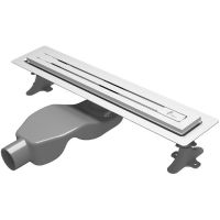 Душевой лоток Boheme Premium Trendy 60 983-60-CR с решеткой Хром — фото 1, Душевые лотки