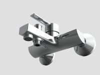 Смеситель для ванны GPD Solus MBB55 Хром — фото 4, Смесители