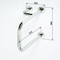 Товар: Поручень Bemeta Help 301112101 Нержавеющая сталь - фото 2 Поручень Bemeta Help 301112101 Нержавеющая сталь — фото 2, Поручни для ванной