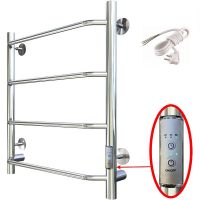 Электрический полотенцесушитель Тругор ПЭК 6 СП 60x40 Хром — фото 1, Электрические полотенцесушители