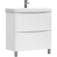 Тумба под раковину Vigo Glem 80 tn.GLE.9595.80.2Y Белая — фото 1, Тумбы под раковину