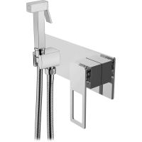 Гигиенический душ со смесителем Boheme Q 147-CRCR Хром — фото 1, Душевое оборудование. Душевая программа