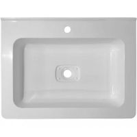 Раковина Эстет Каре Люкс 60 ФР-00006472 Белая — фото 2, Раковины встраиваемые сверху