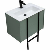 Тумба под раковину Allen Brau Reality 70 1.32004.CGM подвесная Олива матовая — фото 23, Тумбы под раковину