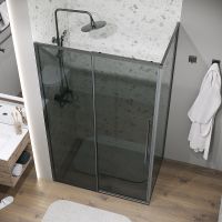 Товар: Душевой уголок Grossman Galaxy 110х70 120.K33.01.1170.42.10 профиль Графит сатин стекло тонированное - фото 9 Душевой уголок Grossman Galaxy 110х70 120.K33.01.1170.42.10 профиль Графит сатин стекло тонированное — фото 9, Душевые уголки