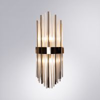 Настенный светильник Artelamp Acapulco Прозрачный Золото арт-A1007AP-2GO — фото 2, Бра