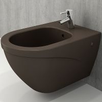 Товар: Биде Bocchi Taormina Arch 1121-025-0120 подвесное Кофейное матовое - фото 2 Биде Bocchi Taormina Arch 1121-025-0120 подвесное Кофейное матовое — фото 2, Биде