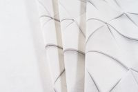 Обои Артекс Нокс 10817-01 Винил на флизелине (1,06*10,05) Белый, Геометрия — фото 8, Обои для стен