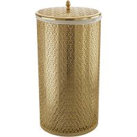 Корзина для белья Migliore Complementi 24737 Золото — фото 1, Корзины для белья