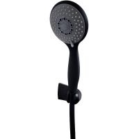 Душевой гарнитур Webert Aria AC0764560 Черный матовый — фото 1, Душевые гарнитуры