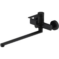 Смеситель для ванны Frap H67-6 F2267-6 универсальный Черный матовый — фото 1, Смеситель для ванны