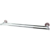 Полотенцедержатель WasserKRAFT Regen двойной Хром арт-K-6940 — фото 1, Полотенцедержатели