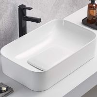 Раковина-чаша WeltWasser Elbach 78575-60 GL-WT 60 10000008698 Белая глянцевая — фото 1, Раковины накладные