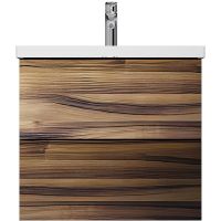 Тумба под раковину AM.PM Gem 60 M90FHX0602HF подвесная Орех — фото 1, Тумбы под раковину