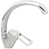 Смеситель для кухни Frap H701 F41701-B Хром — фото 1, Смесители для кухни