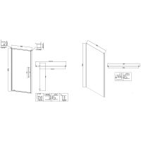 Товар: Душевой уголок Niagara Nova 80х80 NG-66-8A-A80-34 профиль Хром стекло прозрачное - фото 11 Душевой уголок Niagara Nova 80х80 NG-66-8A-A80-34 профиль Хром стекло прозрачное — фото 11, Душевые уголки