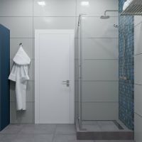 Душевой уголок Triton Терра-Хром 90х90 Щ0000053609 профиль Хром стекло прозрачное — фото 5, Душевые уголки