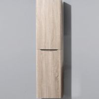 Шкаф пенал BelBagno Ancona-N 35 ANCONA-N-1700-2A-SC-WO-L подвесной Rovere Bianco — фото 1, Пеналы для ванной комнаты