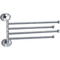 Полотенцедержатель Haiba HB1914 поворотный Хром — фото 1, Полотенцедержатели