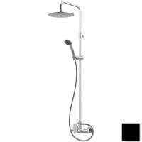 Душевая система Cezares CZR-B-CDA-NOP Черная матовая — фото 1, Душевые стойки