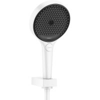 Душевой гарнитур Hansgrohe Rainfinity 26852700 Белый матовый Черный — фото 1, Душевые гарнитуры