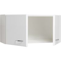 Подвесной шкаф Runo Рондо 60 00000001089 Белый — фото 2, Мебель для ванной