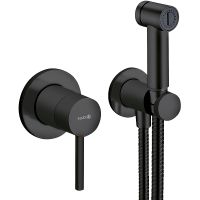 Гигиенический душ со смесителем Kludi Bozz 389983976 Черный матовый — фото 1, Гигиенические души