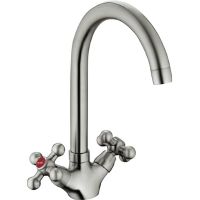 Смеситель для кухни Frap H19-5 F4019-5 Сатин — фото 1, Смесители