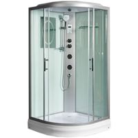 Душевая кабина WeltWasser WW500 Werra 804 80x80 10000003231 профиль Хром стекло прозрачное — фото 1, Душевые кабины