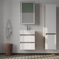 Товар: Зеркальный шкаф Iddis Zodiac 50 ZOD5000i99 с подсветкой Белый - фото 4 Зеркальный шкаф Iddis Zodiac 50 ZOD5000i99 с подсветкой Белый — фото 4, Зеркальные шкафы в ванную