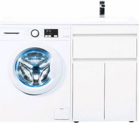 Тумба с раковиной Aquanet Токио 120 R 239210 Белая — фото 10, Мебель для ванной