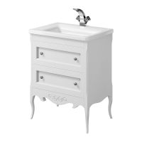 Тумба под раковину Creto Viva 66 13-1007W White — фото 2, Тумбы под раковину