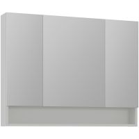 Зеркальный шкаф Orka Malta 100 3001309 Кашемировый матовый — фото 1, Зеркальные шкафы в ванную