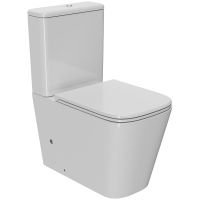 Унитаз компакт Point Ника PN42081 с бачком и сиденьем Микролифт — фото 1, Унитазы