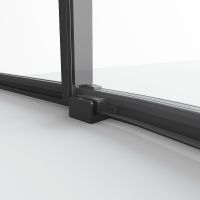 Товар: Душевой уголок Niagara Nova 100х100 NG-6827-34BLACK профиль Черный матовый стекло прозрачное - фото 8 Душевой уголок Niagara Nova 100х100 NG-6827-34BLACK профиль Черный матовый стекло прозрачное — фото 8, Душевые уголки четверть круга