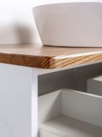 Товар: Тумба с раковиной Orange Otto 75 Ot-75TuWOOD+B08-360W подвесная Белая Ясень - фото 7 Тумба с раковиной Orange Otto 75 Ot-75TuWOOD+B08-360W подвесная Белая Ясень — фото 7, Тумбы с раковиной