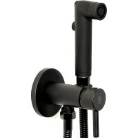 Гигиенический душ со смесителем Orange Karl M05-888b Черный матовый — фото 1, Гигиенические души