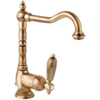 Смеситель для раковины Cezares Elite ELITE-LSM2-02-M Бронза — фото 1, Смесители для раковины