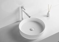 Раковина-чаша Ceruttispa 40 CR8010 9557 Белая — фото 2, Раковины накладные