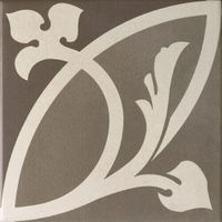 Керамический декор Equipe Caprice Liberty Taupe 20х20 см — фото 1, Керамогранит