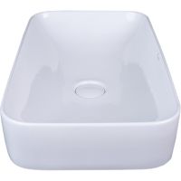 Раковина-чаша Pestan Fluenta Round Washbasin 62 40008299 Белая — фото 4, Раковины