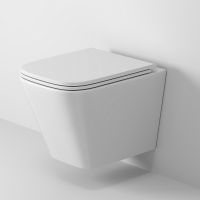 Унитаз Grossman GR-4479SQ подвесной Белый с сиденьем Микролифт — фото 2, Унитазы