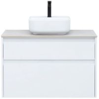 Тумба под раковину Aquanet Nova Lite 90 242268 подвесная Белая — фото 1, Тумбы под раковину