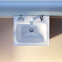 Раковина AM.PM X-Joy 55 M85AWCC0552WG64 Белая — фото 1, Раковины встраиваемые сверху