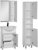 Товар: Тумба под раковину Aquanet Доминика 60 171684 Белая - фото 4 Тумба под раковину Aquanet Доминика 60 171684 Белая — фото 4, Тумбы под раковину