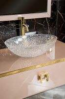 Товар: Тумба под раковину Boheme Armadi Art Lucido 100 770-100-Rose подвесная Пыльная роза - фото 10 Тумба под раковину Boheme Armadi Art Lucido 100 770-100-Rose подвесная Пыльная роза — фото 10, Мебель для ванной