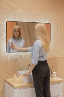 Зеркало Silver Mirrors Incanto 60 LED-00002538 с подсветкой Черное с бесконтактным выключателем и диммером — фото 11, Зеркала в ванную комнату